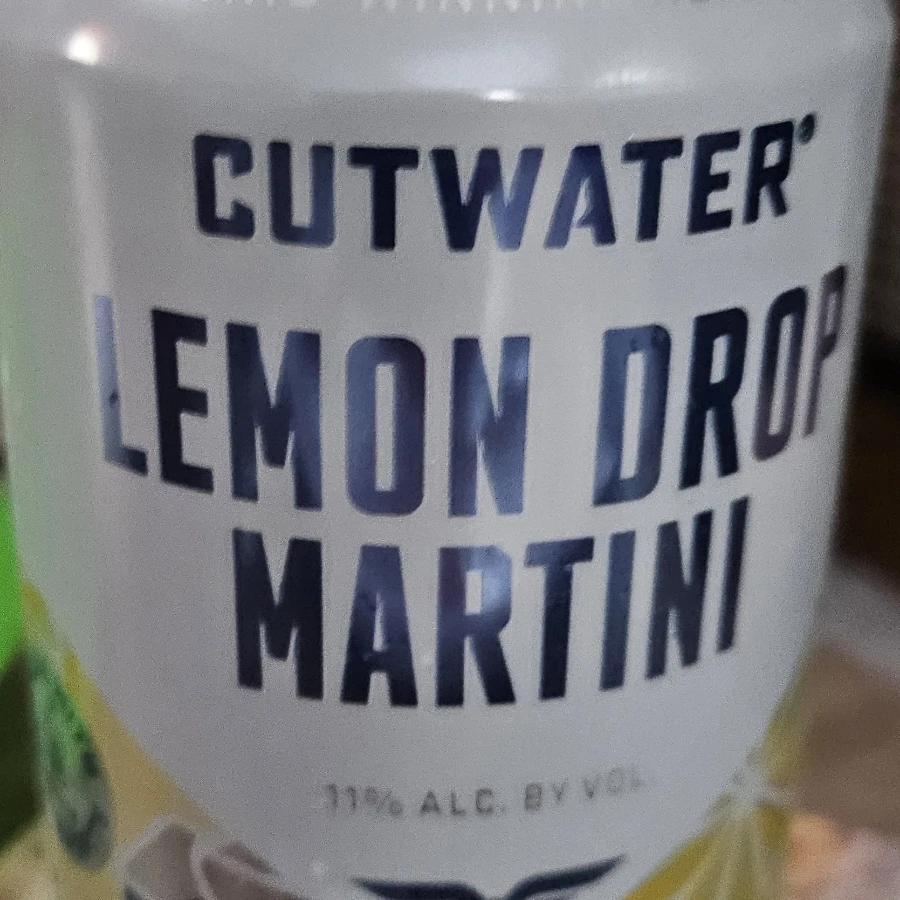 Cutwater lemon drop martini