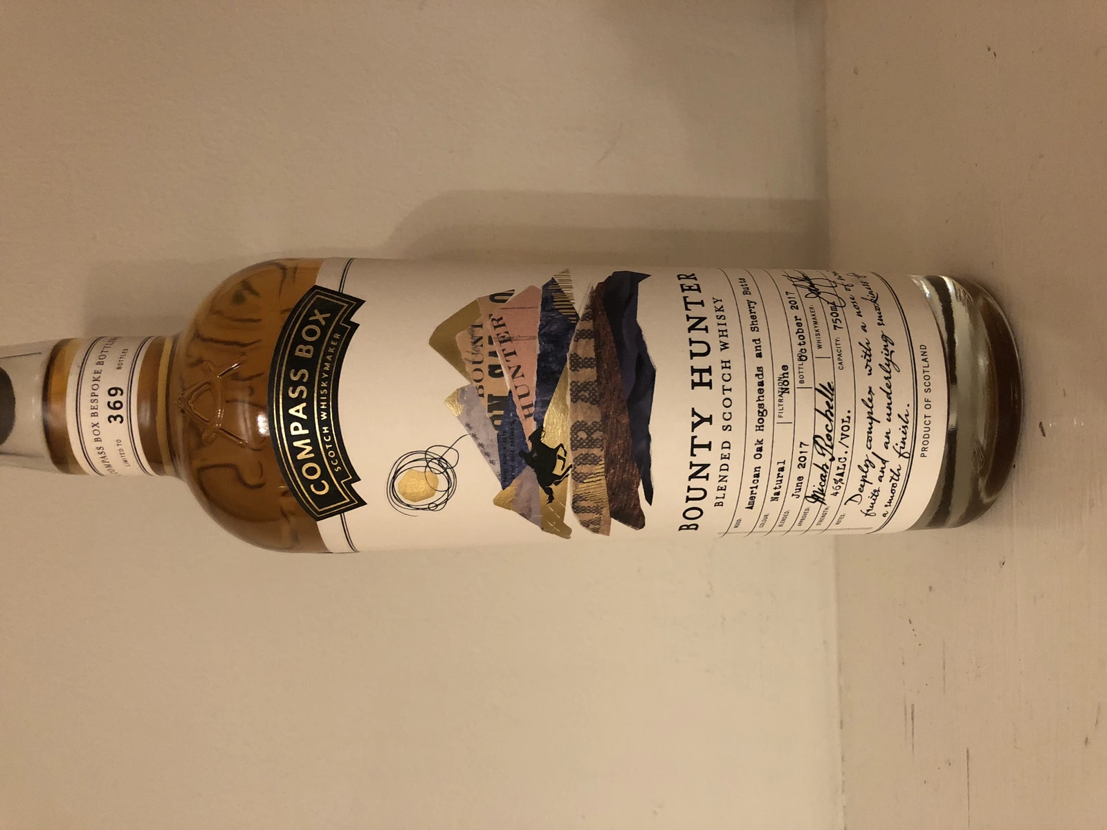Compass Box Bounty Hunter