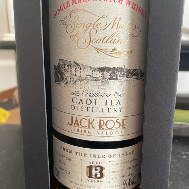Caol Ila 13 years old (Single Malts of Scotland) (Jack Rose Pick)