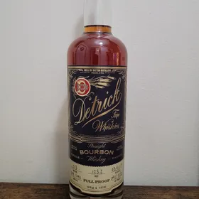 Detrick Single Barrel Full Proof Straight Bourbon Whiskey