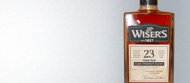 J.P. Wiser's 23 Year Cask Strength Blend