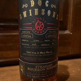 Doc Swinson's Single Barrel Total Wine Cask Strength Select