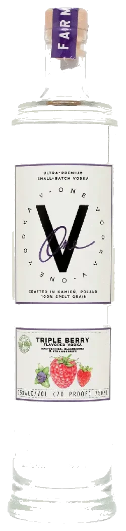 V One Vodka Triple Berry