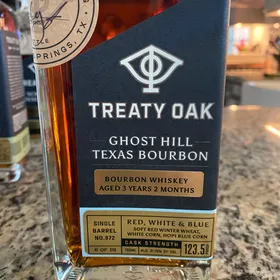 Treaty Oak Ghost Hill Red, White and Blue