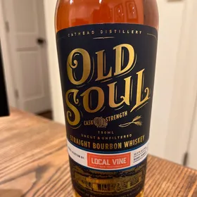 Old Soul Straight Bourbon Whiskey Cask Strength (Local Vine Pick)
