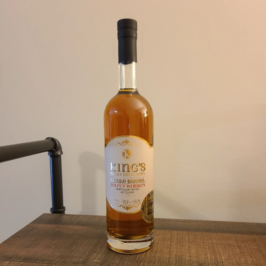 King's Family Distillery Single Barrel Select Light Whiskey (Merchant's Wine and Spirits)