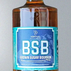 Heritage Distilling Co. BSB Baseball Label