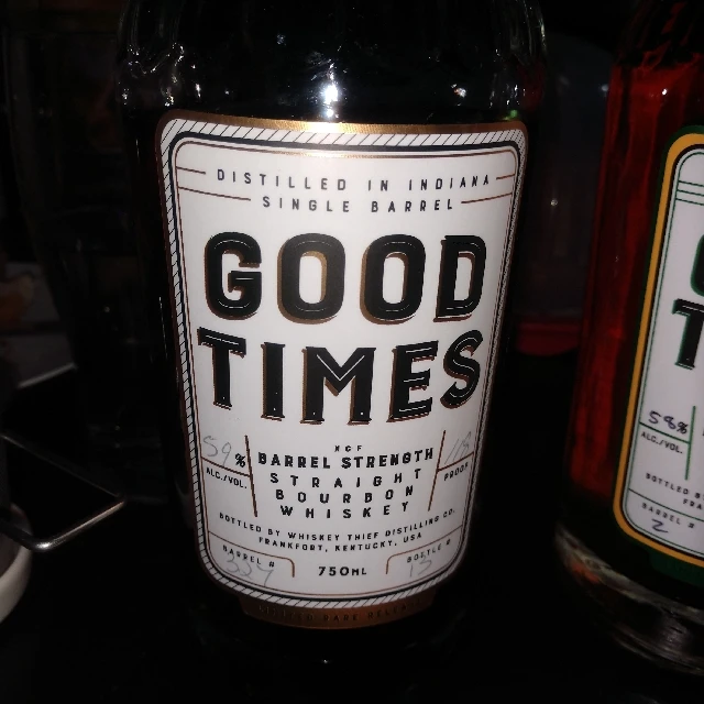 Good Times Barrel Strength Bouron