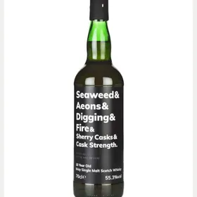 Seaweed & Aeons & Digging & Fire & Sherry Casks & Cask Strength 10 Year Old (Batch 02)