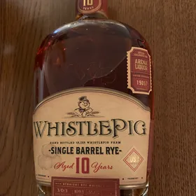 Whistlepig Single Barrel Rye 10 Years #19057 (Arena Liquor)