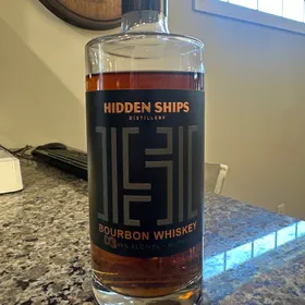 Hidden Ships Distillery Bourbon Whiskey