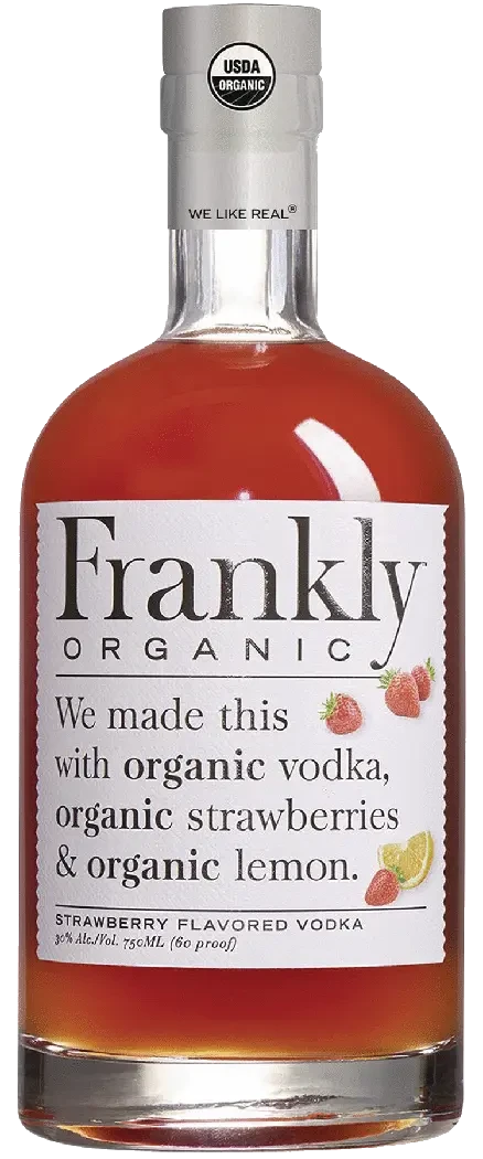 Frankly Organic Strawberry Vodka