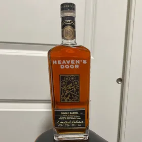 Heaven's Door Single Barrel Cask Strength Straight Bourbon Whiskey Finished In Irish Whiskey Casks Limited Release