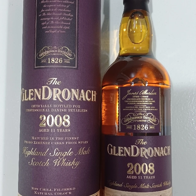 Glendronach 2008 11 year