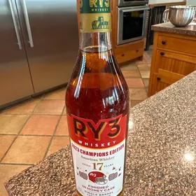 RY3 2023 Champions Edition American Whiskey Single Barrel Cask Strength Finished in Honey Cask