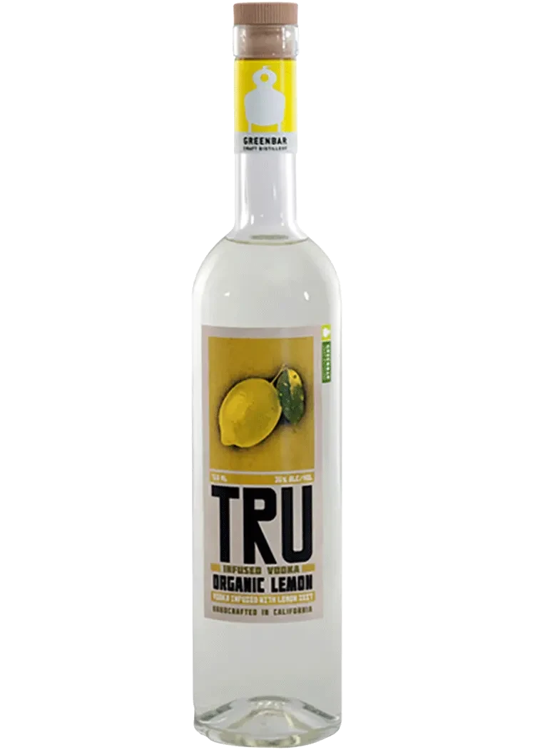Greenbar Tru Organic Lemon Vodka