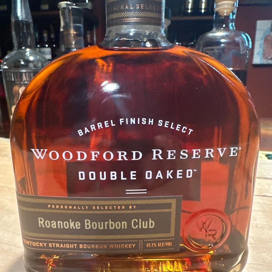 Woodford Reserve Double Oaked selected by Roanoke Bourbon Club