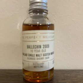 Ballechin 2009 10 Yr Oloroso Cask