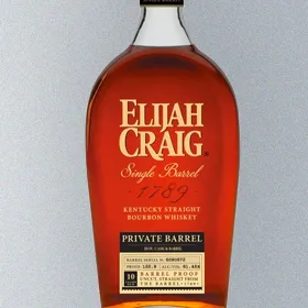 Elijah Craig Single Barrel Barrel Proof Bourbon (Private Label)