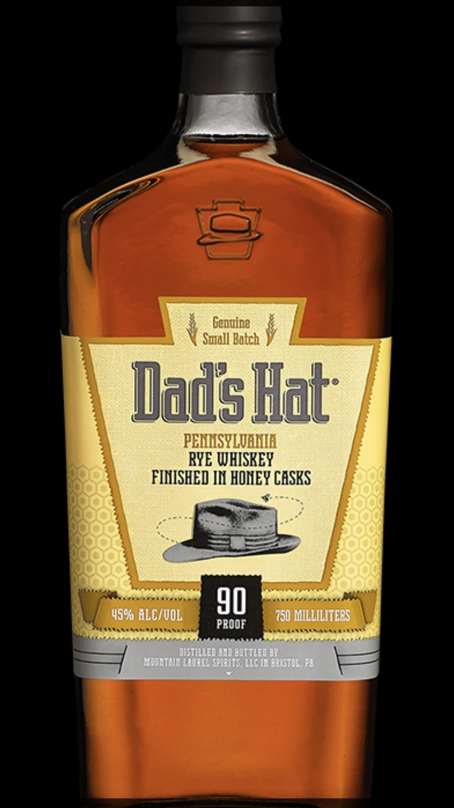 Dad's Hat Pennsylvania Rye Whiskey Finished in Honey Casks