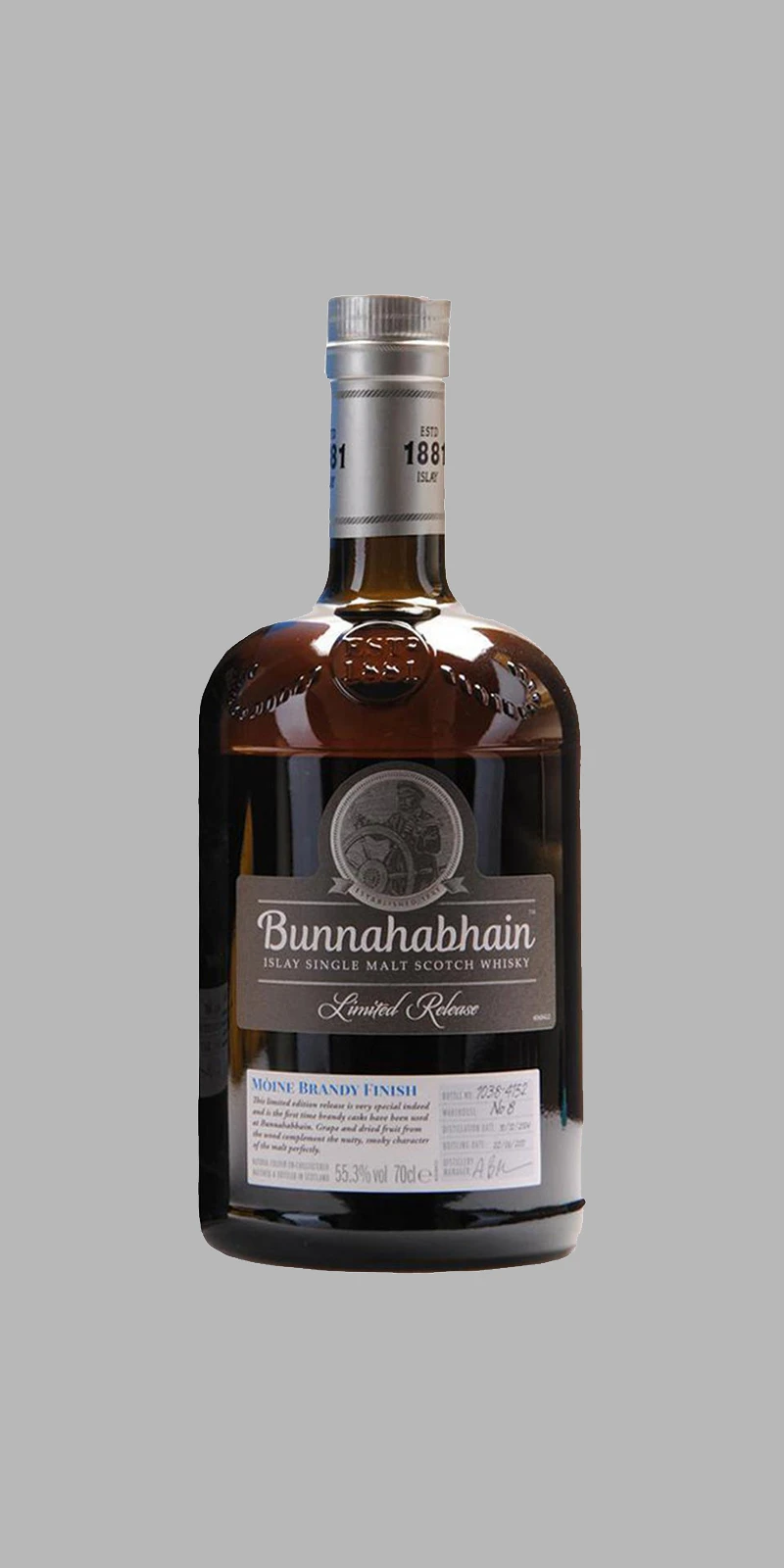 Bunnahabhain 2004 Mòine Brandy Finish