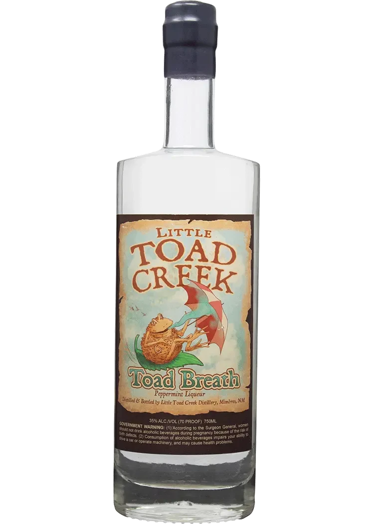 Little Toad Creek Toad Breath Peppermint Liqueur
