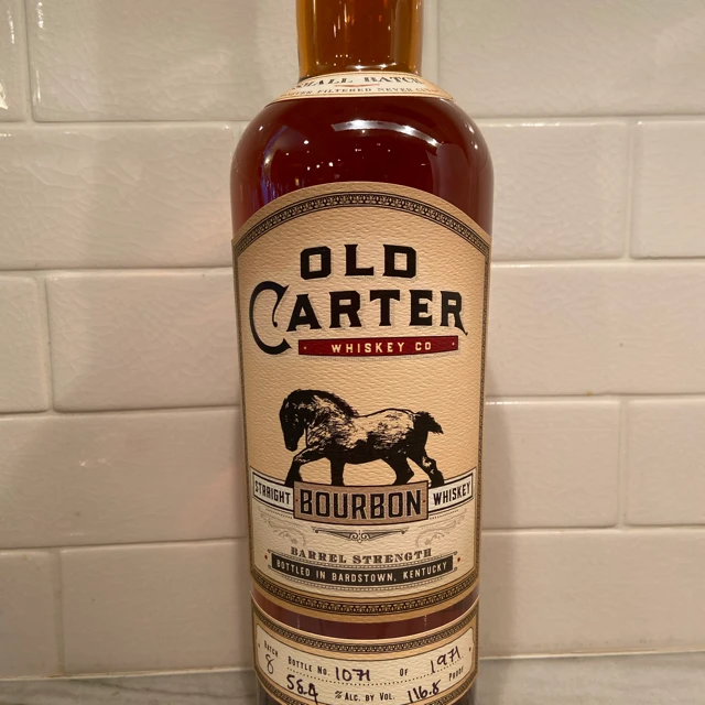Old Carter Straight Bourbon Batch 8 (2021 Release)