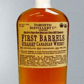 First Barrels Straight Canadian Whisky