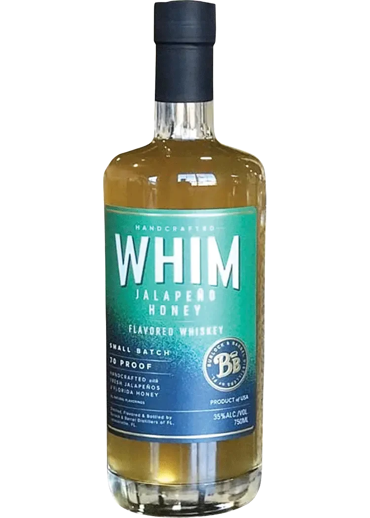 Burlock Barrel Whim Jalapeno Honey Whiskey