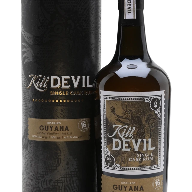 Uitvlugt (Pot Still) 1999 16 Year Guyana Rum - Kill Devil (Hunter Laing)
