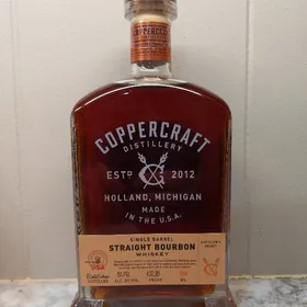 Coppercraft Single Barrel Straight Bourbon