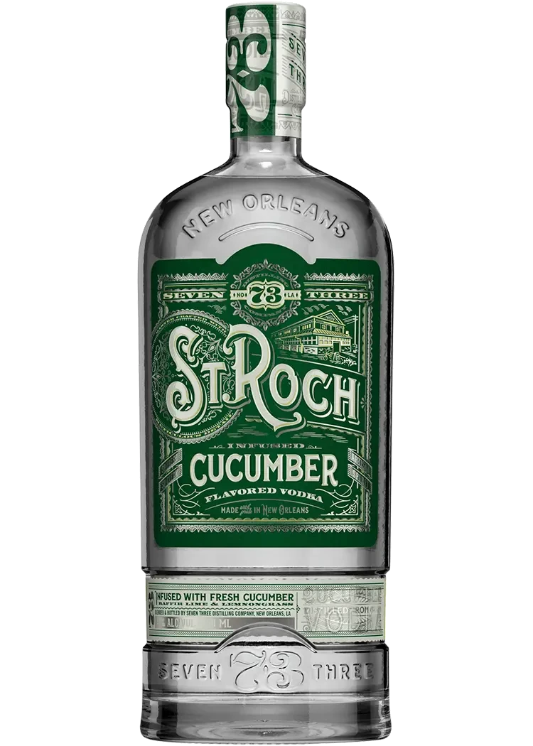 Seven Thre Distilling St Roch Cucumber Vodka