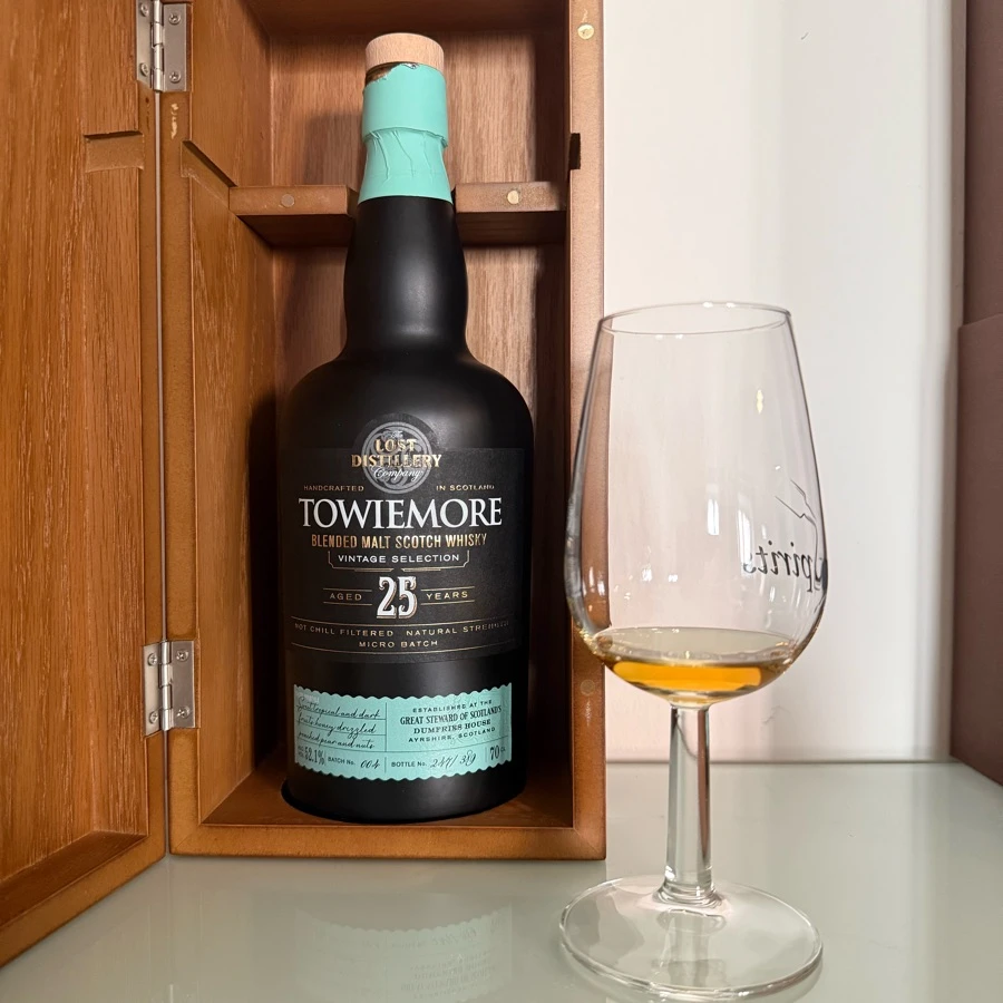 The Lost Distillery Company Towiemore 25 Years Old