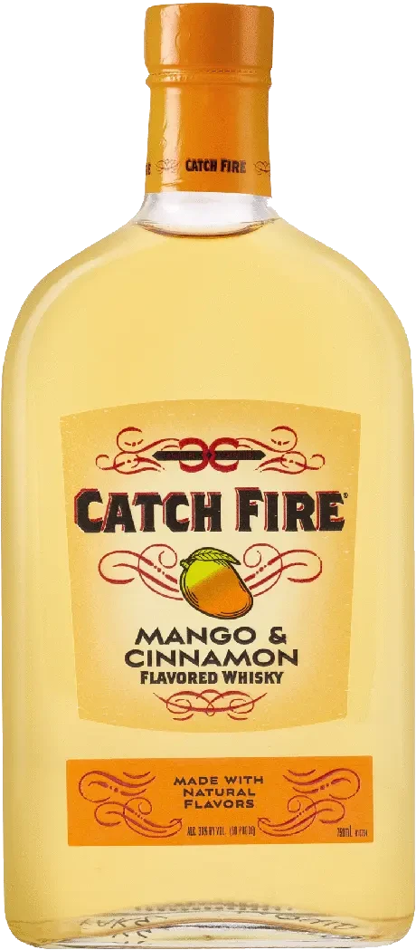 Catch Fire Mango Cinnamon Whiskey
