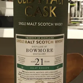 Bowmore 21 Year (Old Malt Cask)