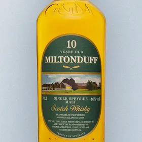 Miltonduff 10 Year Distillery Labels (Gordon & MacPhail)