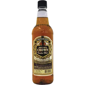 Potters Crown Canadian Whisky