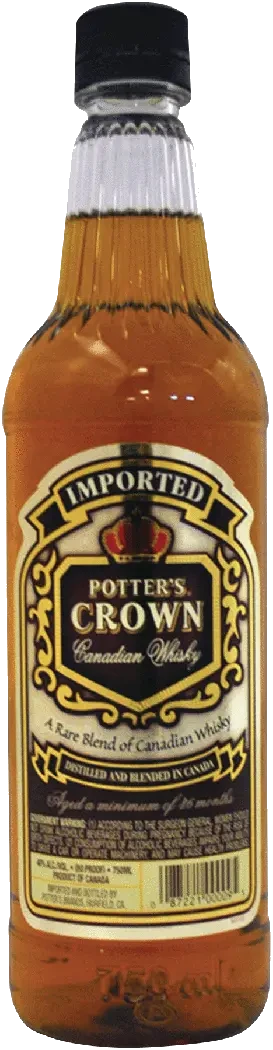 Potters Crown Canadian Whisky