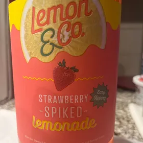 Lemon & Co. Strawberry Spiked Lemonade