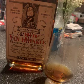 New Holland Single Barrel Wheat Whiskey (SWMBH Old hWip van hWinkle Handmade Whiskey)