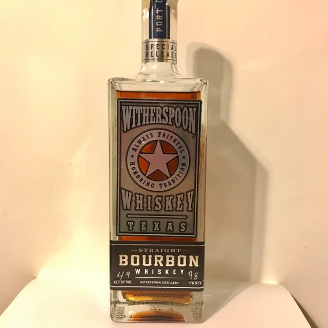 Witherspoon Straight Bourbon Whiskey Port Cask