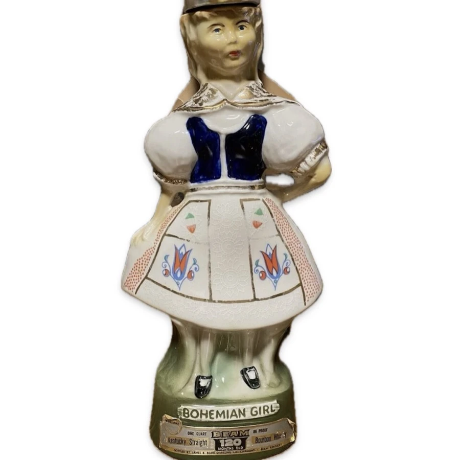 Jim Beam Bohemian Girl (1970's)