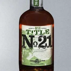 Title No. 21 Rye Whiskey