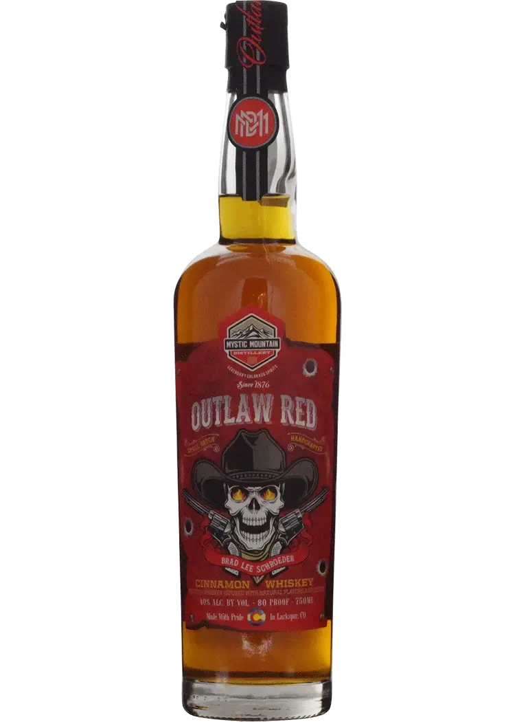 Mystic Mountain Outlaw Red Cinnamon Whiskey