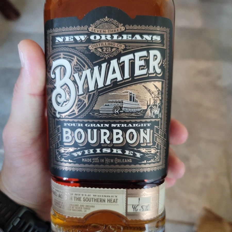 Seven Three Distilling New Orleans Bywater Four Grain Straight Bourbon Whiskey