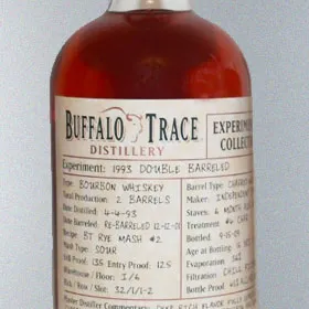 Buffalo Trace Experimental Collection 1993 Double Barreled
