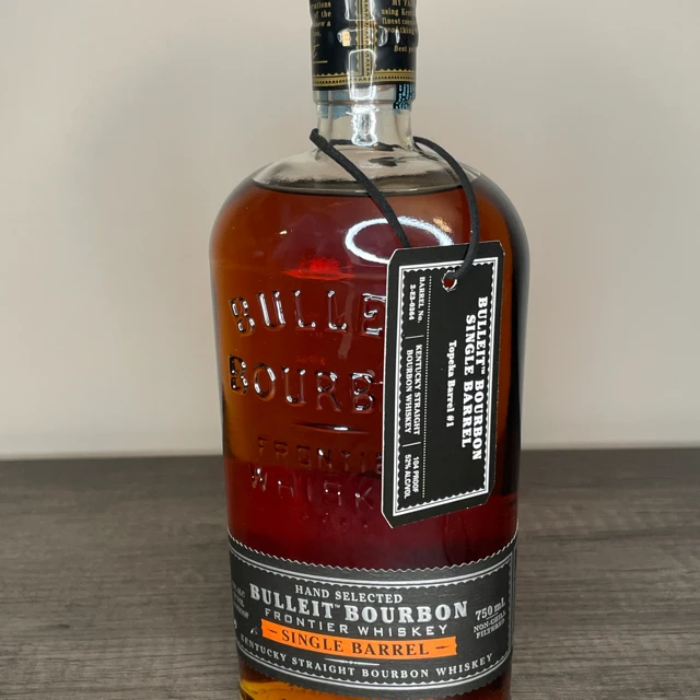 Bulleit Bourbon Single Barrel (Topeka Barrel #1 - Barrel No. 2-E3-0364)