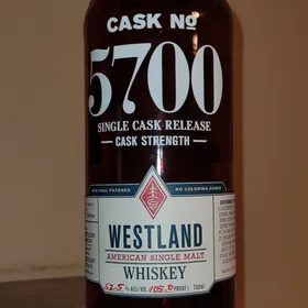 Westland American Single Malt - Single Cask #5700