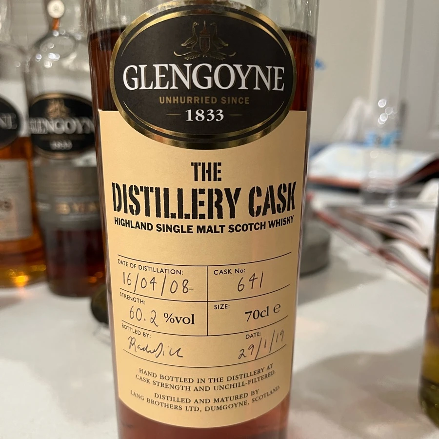 Glengoyne Distillery Cask #641 (2008 10 Years)