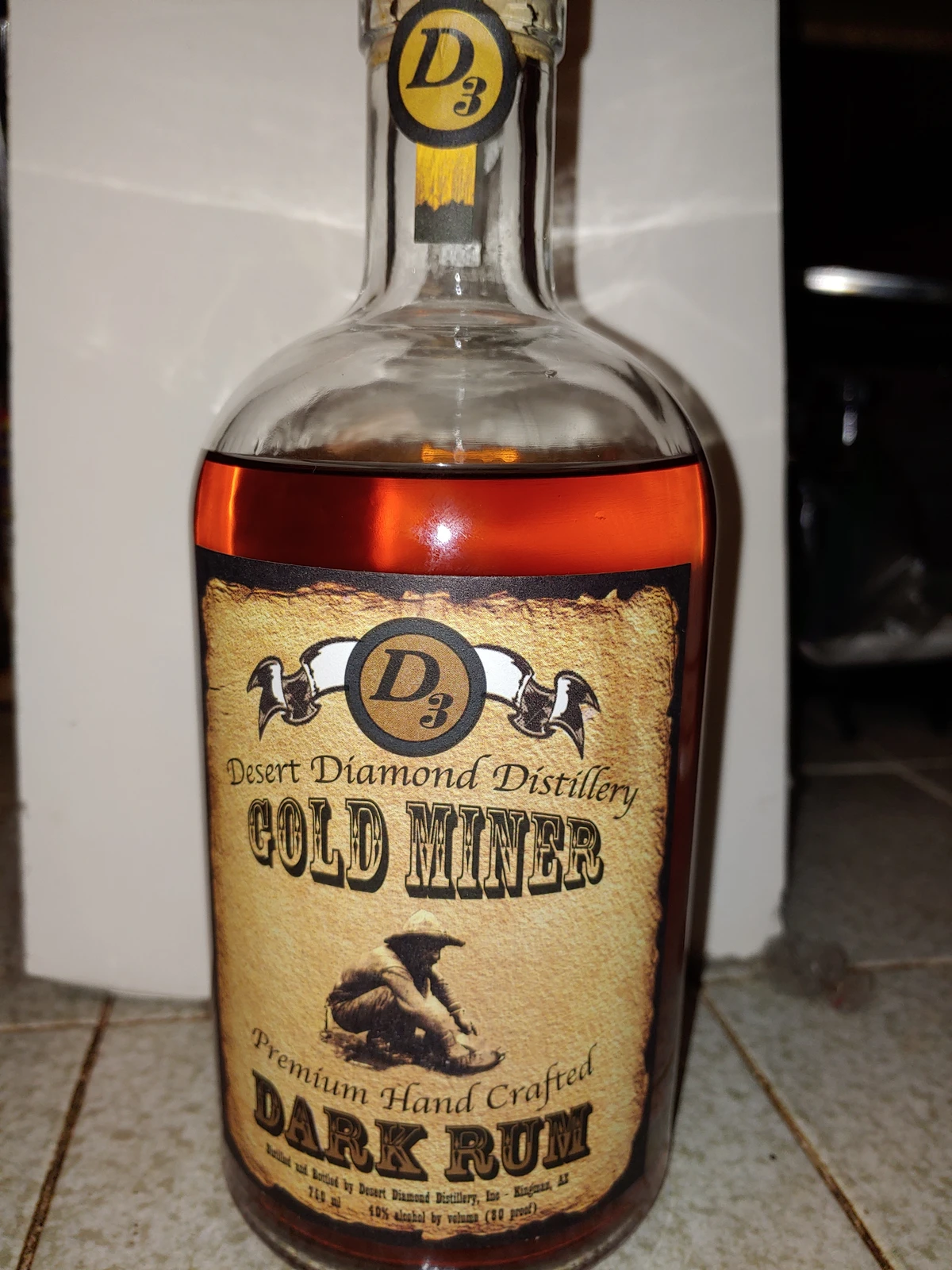 Gold Miner Dark Rum